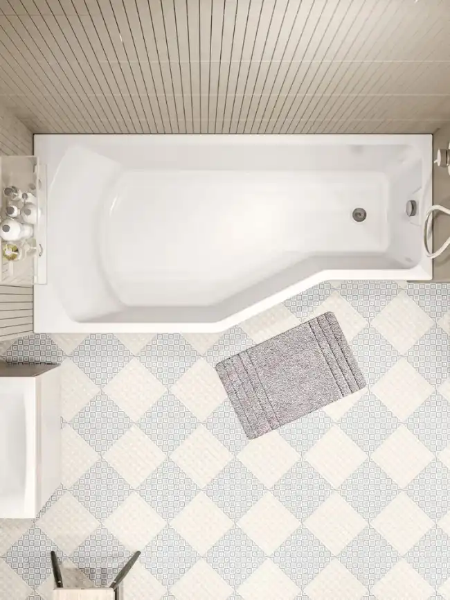 Акриловая ванна Marka One Convey 150x75 Асимметричная белая Левая 01кон1575л фото 2