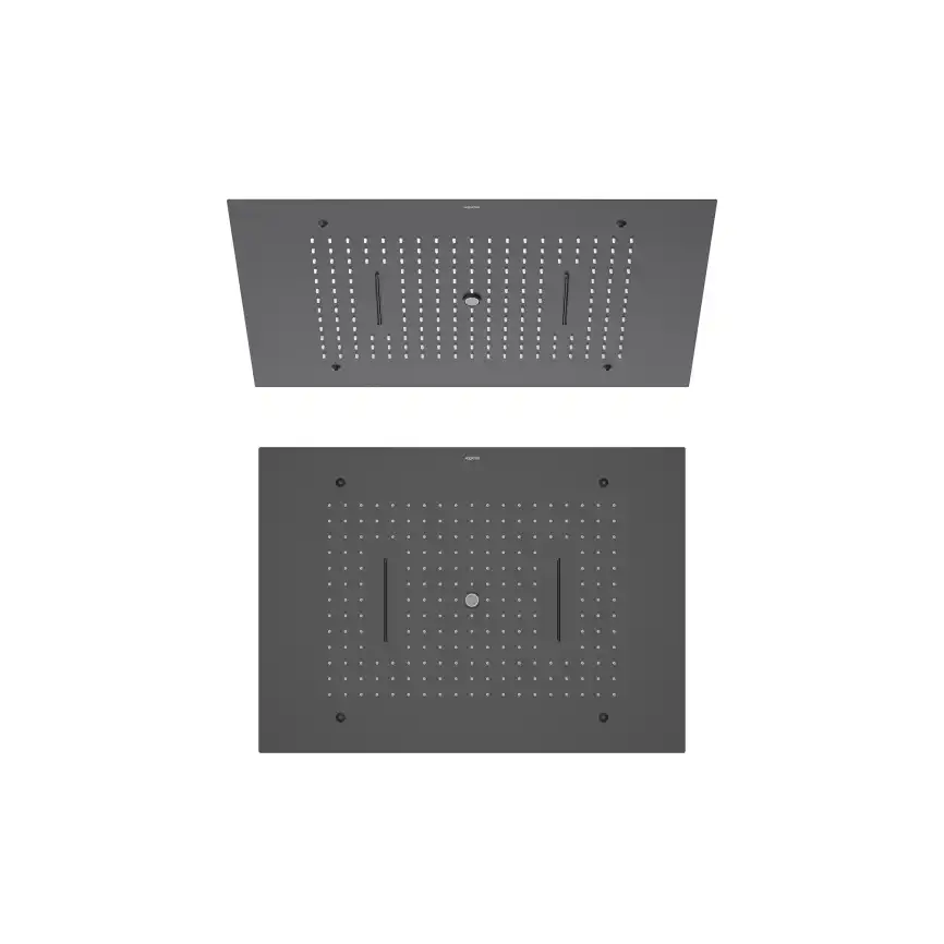 Верхний душ Aquatek встраиваемый AQ2083MB, Черный матовый фото 1