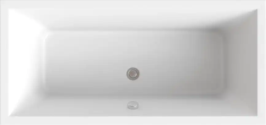 Ванна из искусственного мрамора Bas Мадрид 180х80, белый глянец, ВА00006 фото 2