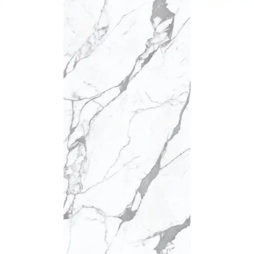 Керамогранит AVS Great Statuario 60x120 полированный, белый фото 1