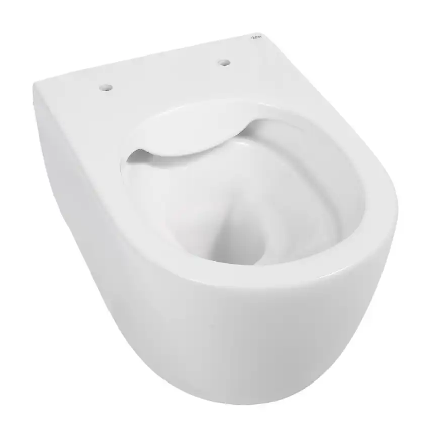 Подвесной унитаз ABBER Bequem AC1104 белый, безободковый, с сиденьем микролифт фото 8