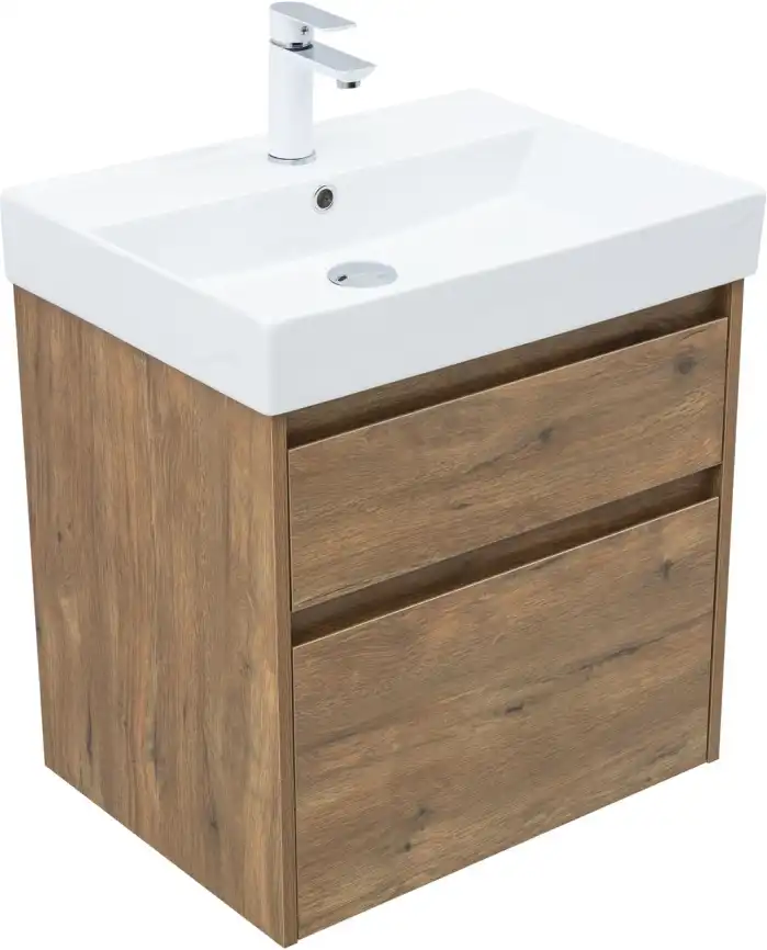 Тумба под раковину Aquanet Nova Lite 2.0 60 дуб рустикальный, 346315 фото 9