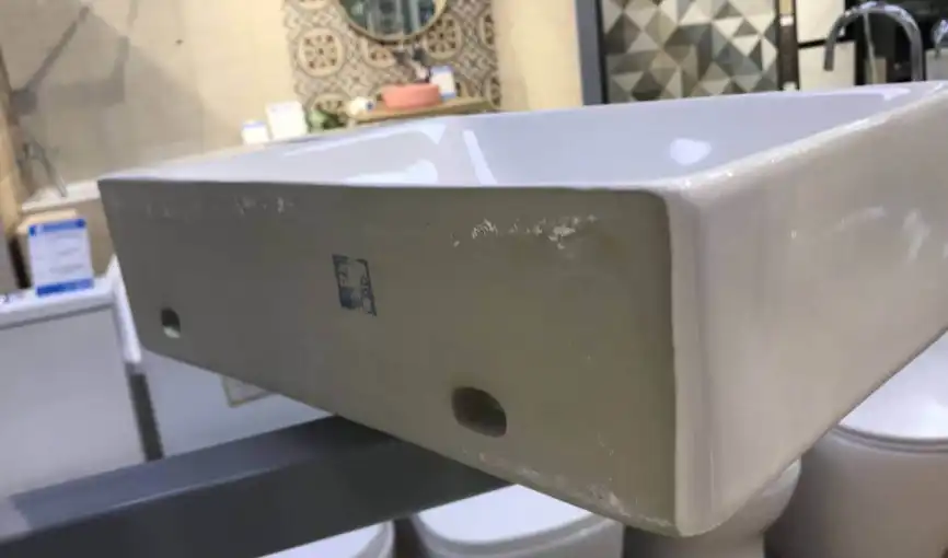 Рукомойник AVS Лина 38х22 L, белая фото 7