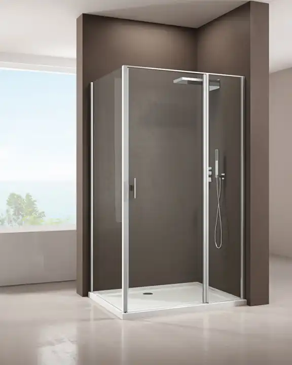 Душевой уголок Allen Brau Priority 120x90 3.31007.00 + 3.31016.00 хром фото 10