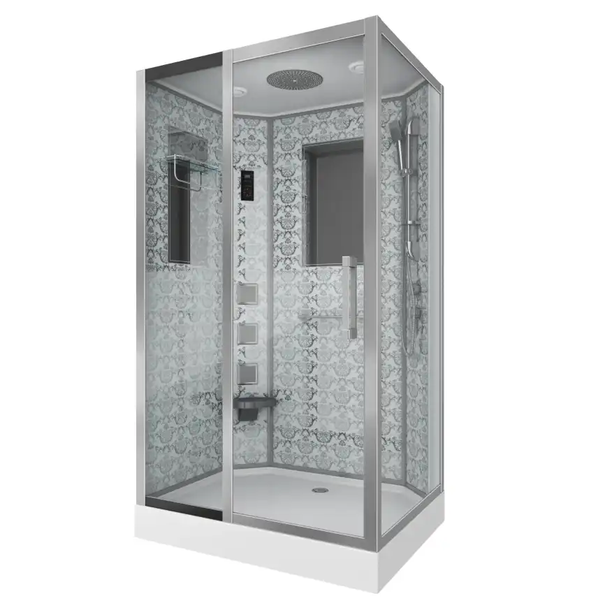 Душевая кабина Niagara Luxe 120х90х215 NG-7711WL низкий поддон, с гидромассажем фото 1