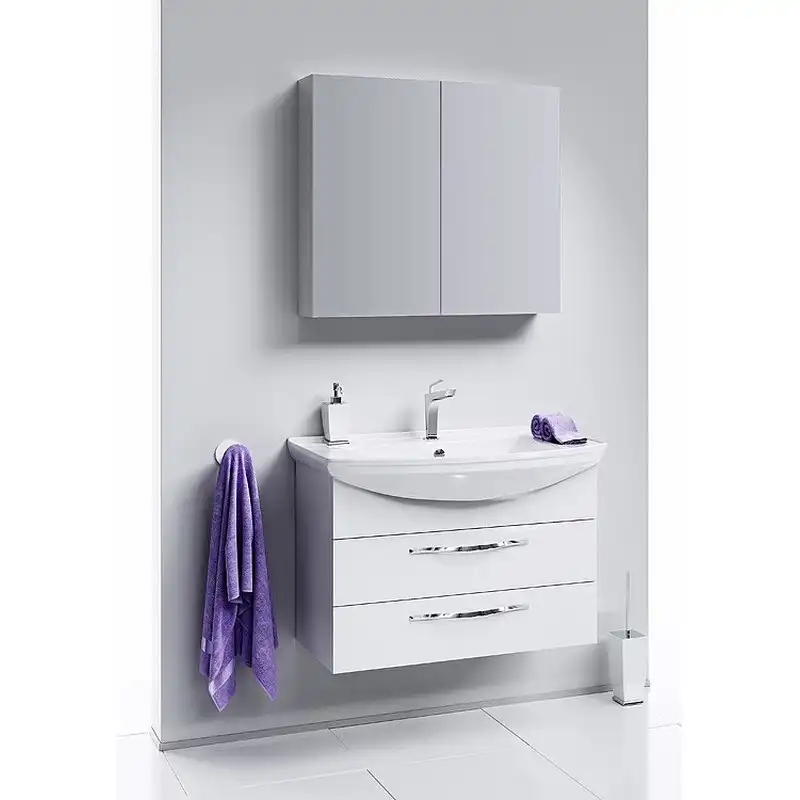 Зеркальный шкаф Aqwella 5 Stars MC 75 см, MC.04.07, цвет Белый фото 2