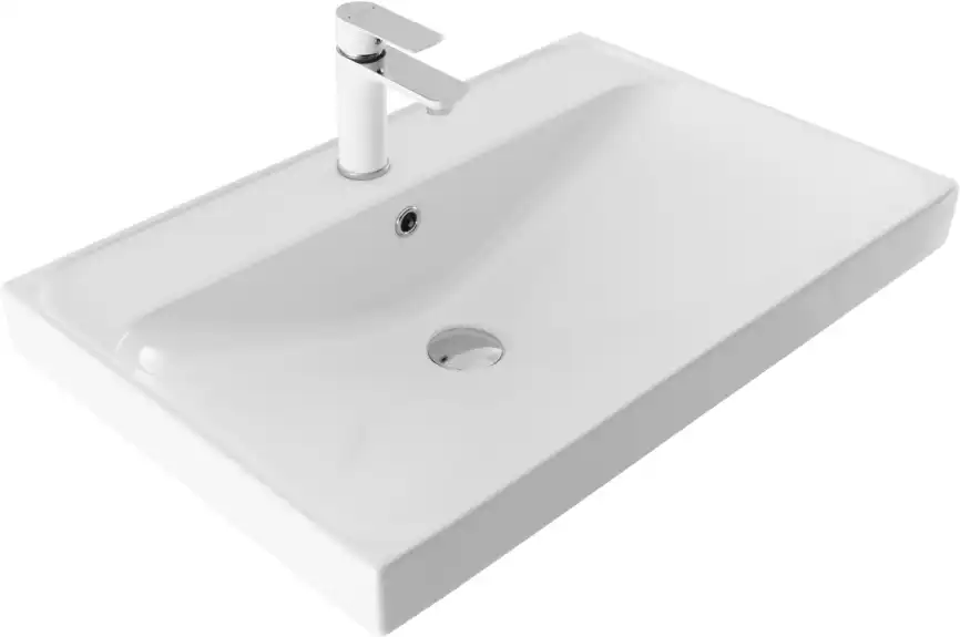 Раковина Aquanet Flash 70, белая, 333267 фото 1