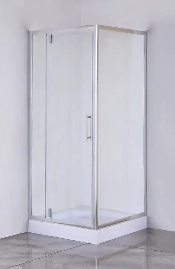 Душевой уголок Loranto SUNWAY 90х90 CS-604C 90, стекло Прозрачное, профиль Хром фото 2