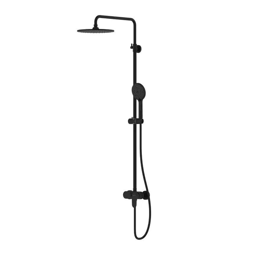 Душевая система Aquatek НИКА AQ2860MB, черный матовый фото 1
