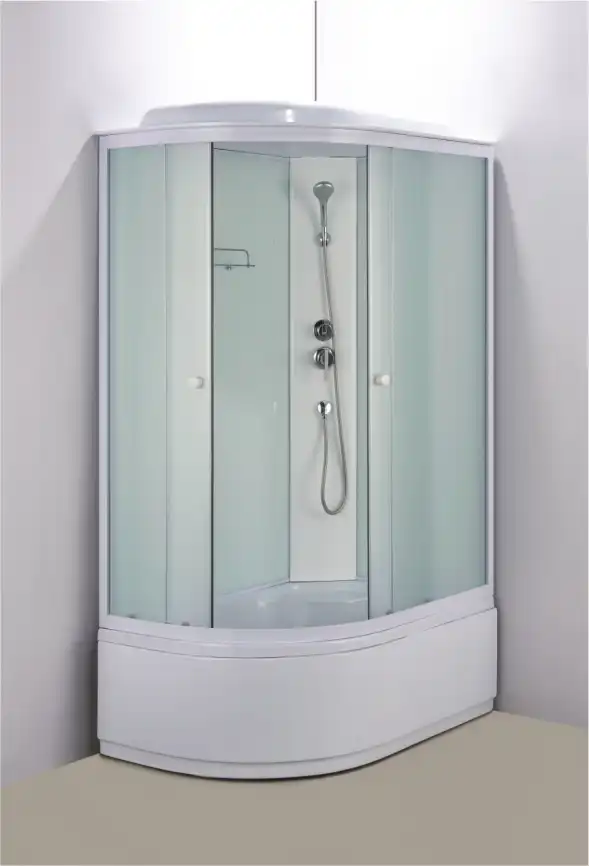 Душевая кабина Loranto 120х80, высокий поддон, Матовое стекло, CS-887EDTM/W-120 фото 2