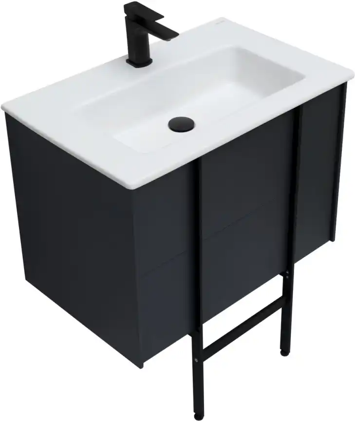 Тумба под раковину Allen Brau Reality 70 1.32004.AM антрацит матовый фото 37