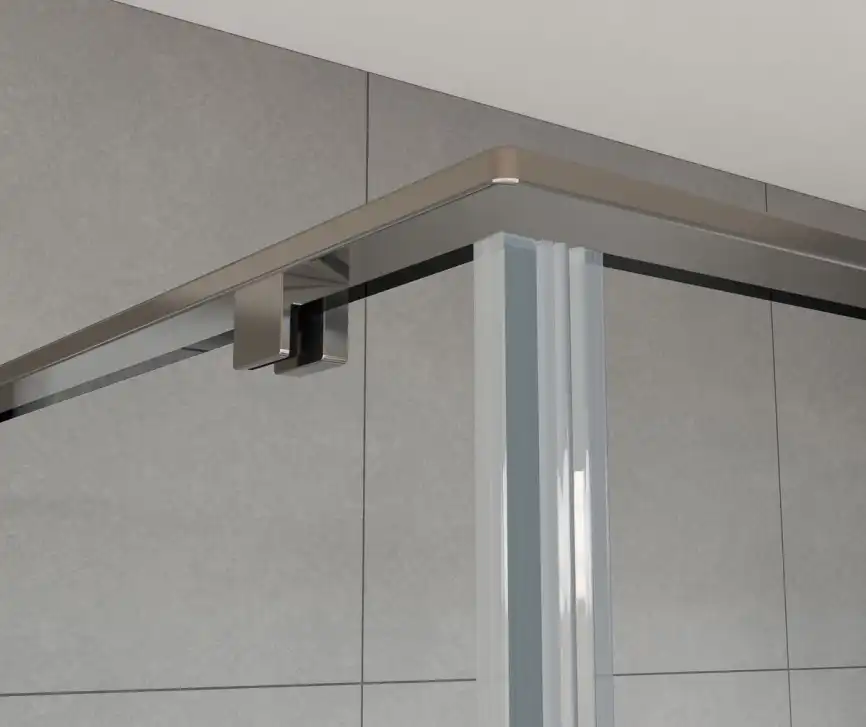 Душевой уголок Vincea Arno 150х90 VSR-1A9015CL, дверь раздвижная, профиль хром, стекло прозрачное фото 3