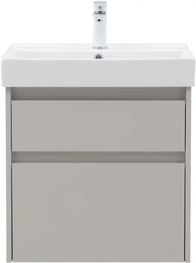 Тумба под раковину Aquanet Nova Lite 2.0 60 бежевый, 346322 фото 12