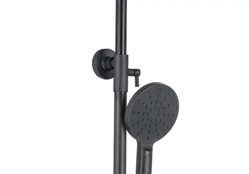 Душевая система Aquatek ВЕГА AQ2060MB, Черный матовый фото 9