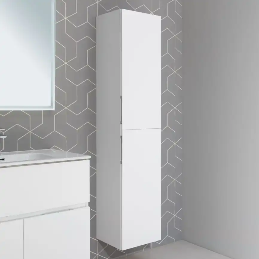 Пенал Aquanet Алвита New 35 белый матовый, 277558 фото 1