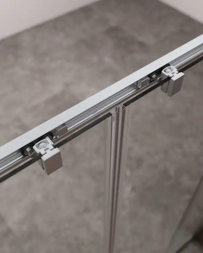 Душевой уголок CEZARESMOLVENO-AH-2/1-170/90-C-Cr-IV стекло Прозрачное, профиль Хром фото 3