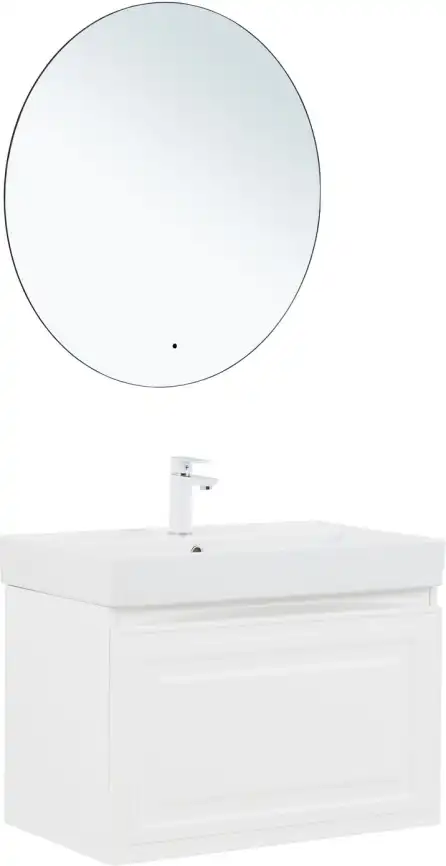 Тумба под раковину Aquanet Агата 75 белый сатин, 345481 фото 7