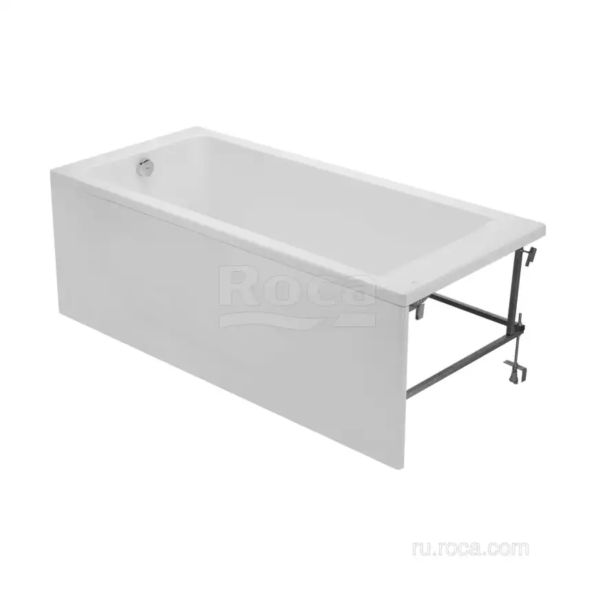 Акриловая ванна Roca EASY 180х80 248618000 прямоугольная, Белая фото 4
