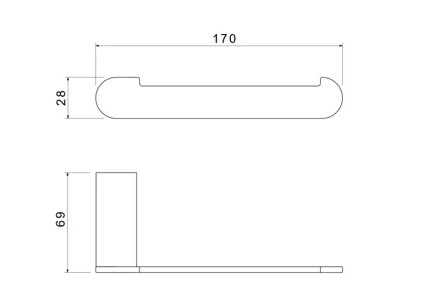 Держатель туалетной бумаги Aquatek Лира AQ4408CR, Хром фото 2
