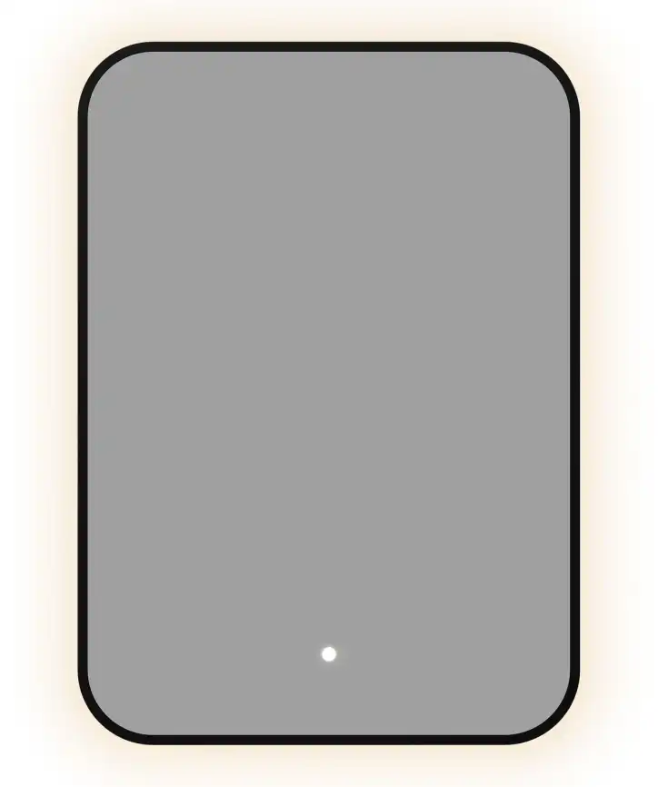 Зеркало Aquanet Контур 500х700 LED TX черный, 367648 фото 1