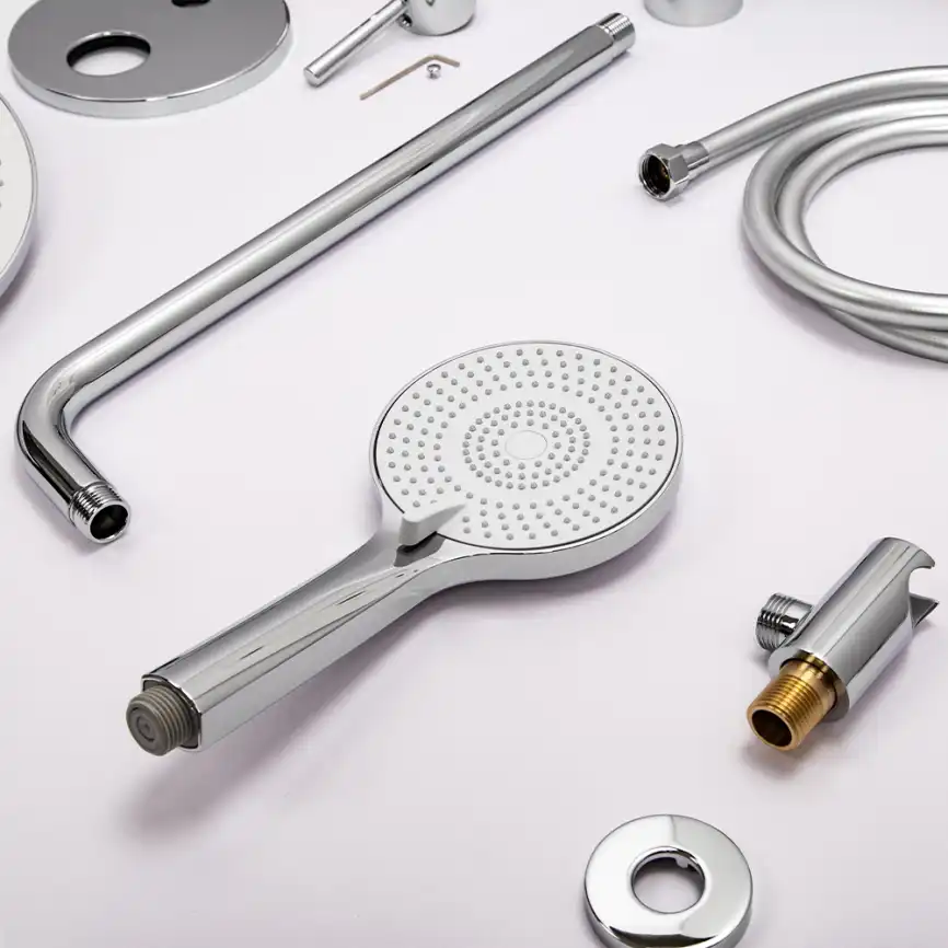 Встраиваемая душевая система AVS SLIMMER 811-121-CR, хром фото 2