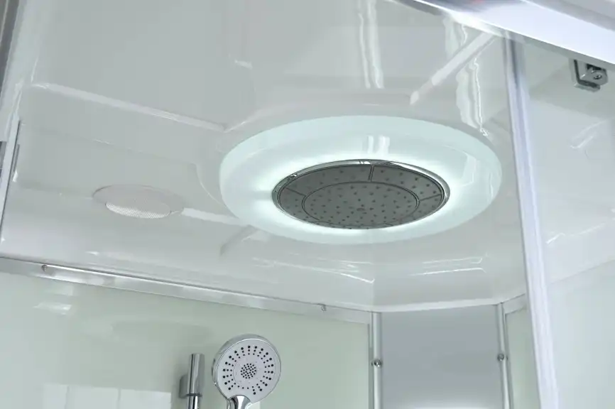 Душевая кабина AvaCan K2010LED 100x100 см, низкий поддон, с крышей фото 17