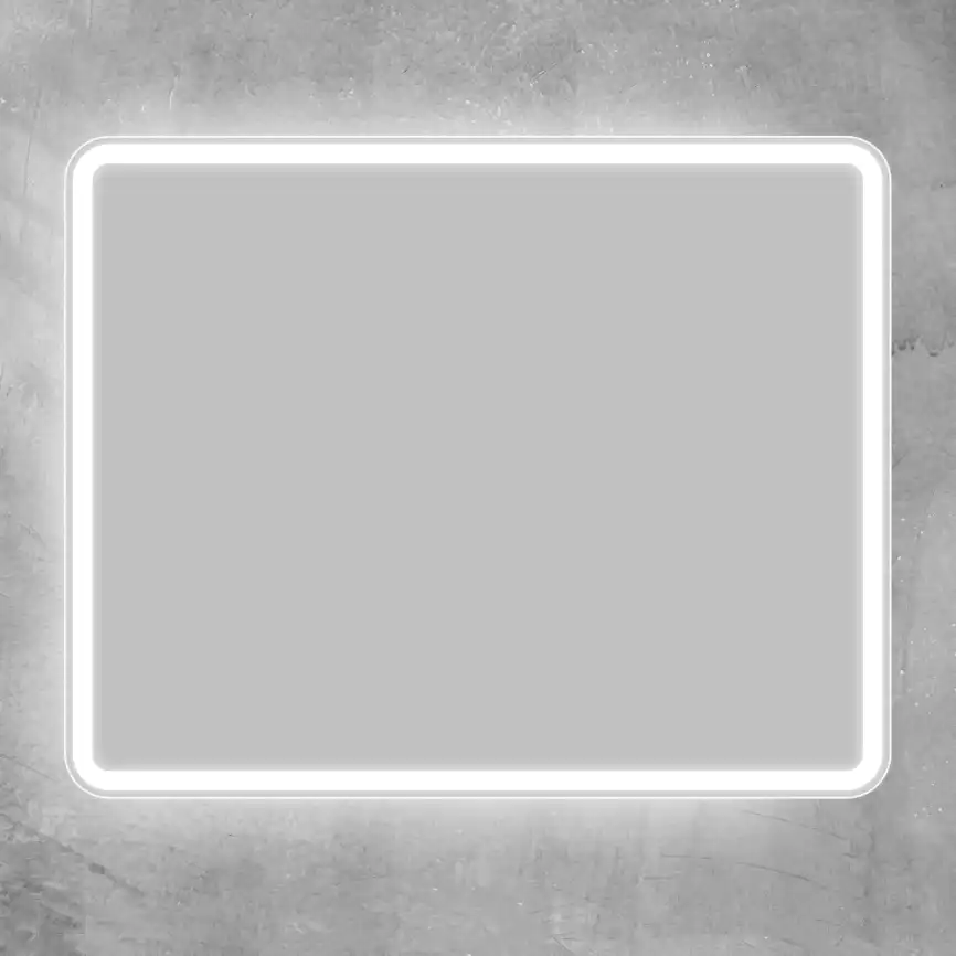 Зеркало BelBagno MARINO 100х80 SPC-MAR-1000-800-LED-BTN с подстветкой, кнопочный выключатель фото 3