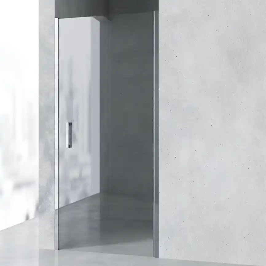 Душевая дверь в нишу AVS Лайт 100 профиль хром, стекло прозрачное, 803-0021-195-10-CR-T фото 1