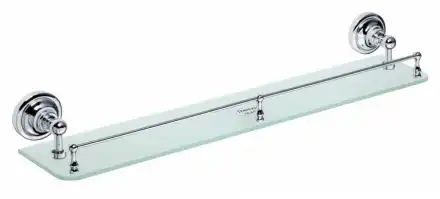 Полочка стеклянная 60 см BEMETA RETRO хром 144302262 фото 1