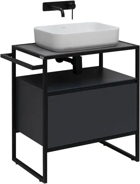 Тумба под раковину Allen Brau Priority 70 1.31001.AM антрацит матовый фото 1