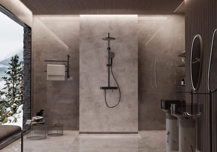 Душевая система  Vincea  VSFS-402MB VSFS-402MB для душа, черный матовый фото 3