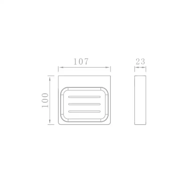 Мыльница подвесная AVS Theme 868207 хром фото 2