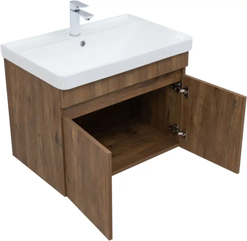 Тумба под раковину Aquanet Оптима 70 дуб рустикальный , 344796 фото 4