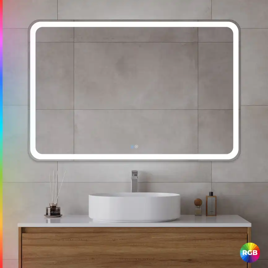 Зеркало с функцией памяти CEZARES CZR-SPC-MC-1200-800-RGB-TCH фото 6