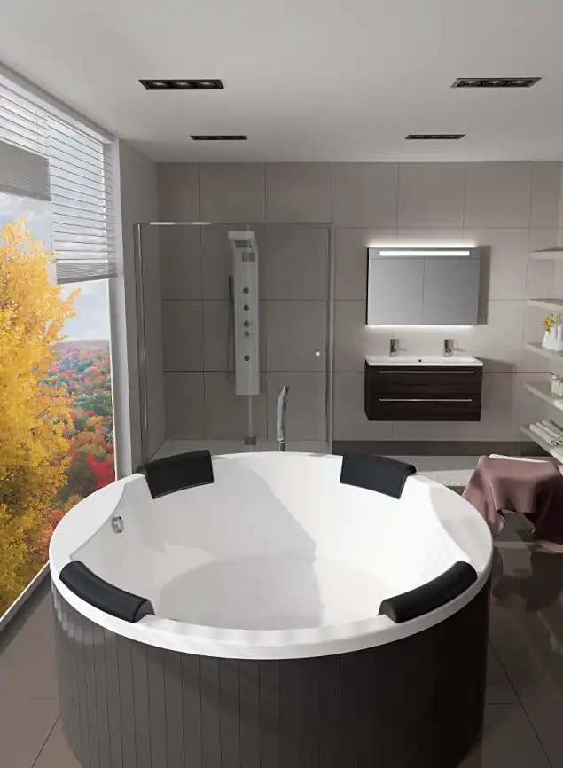 Акриловая ванна Riho Colorado 180x180 круглая B038001005 фото 2