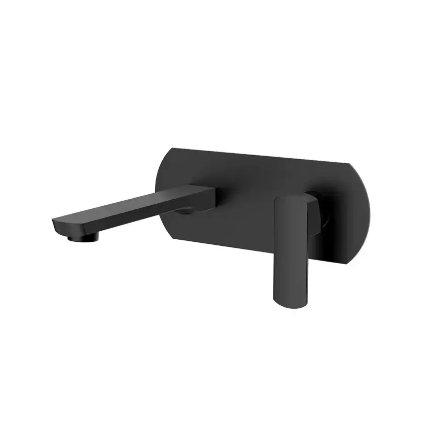 Смеситель для раковины Vincea Next VBFW-1N1MB встраиваемый однорычажный, черный фото 3