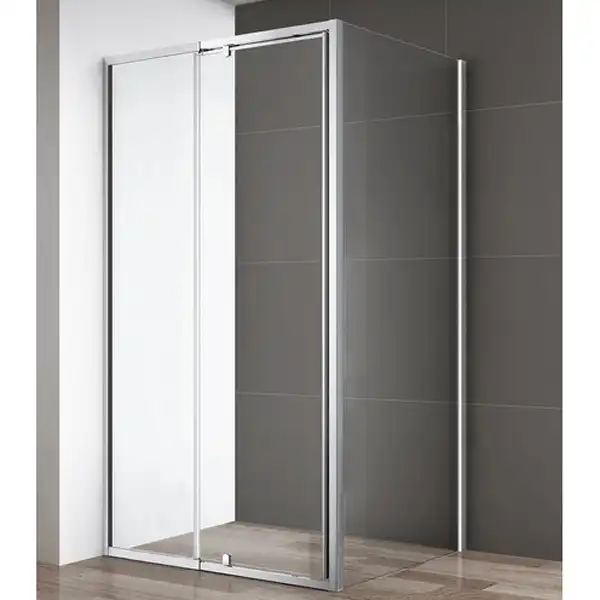 Душевой уголок CEZARES VARIANTE-AH-1-80/90-90-C-Cr стекло Прозрачное, профиль Хром фото 1