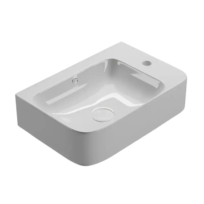 Рукомойник AVS Грэйс 37x25 L, белый фото 1