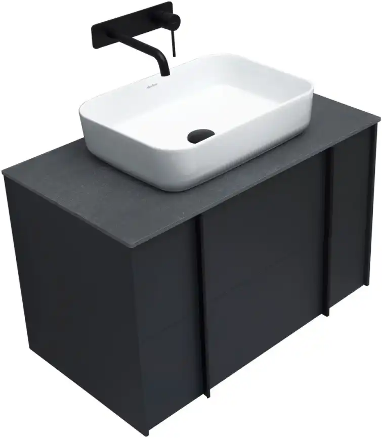 Тумба под раковину Allen Brau Reality 80 1.32005.AM антрацит матовый фото 18