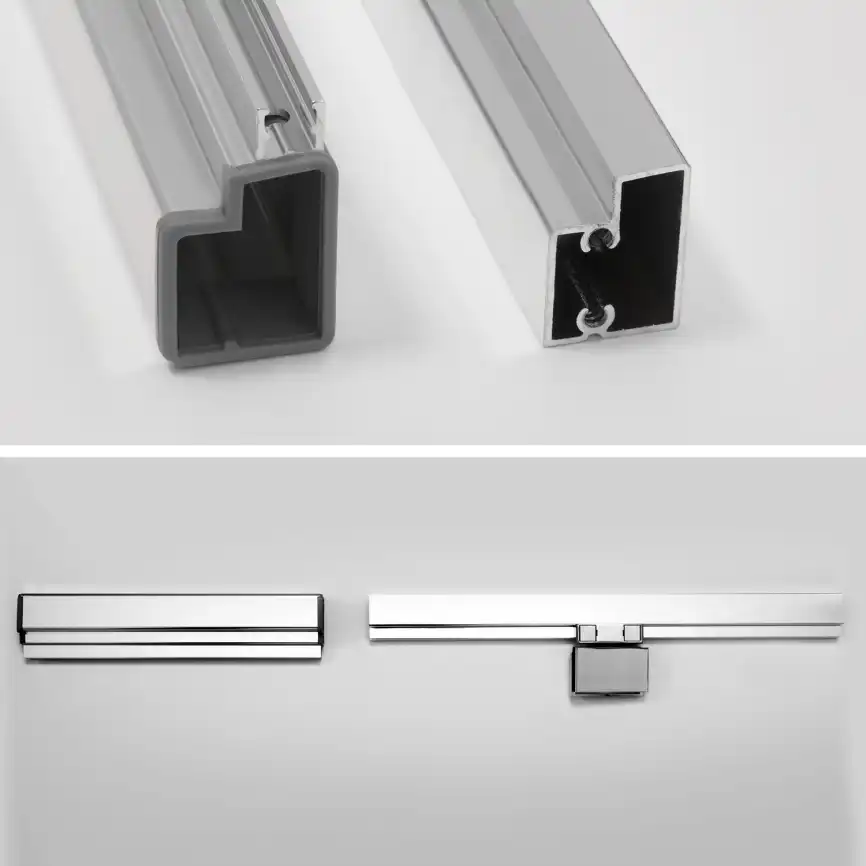 Душевой уголок WasserKRAFT Berkel 48P 80х100 48P29 профиль Хром стекло Прозрачное фото 10