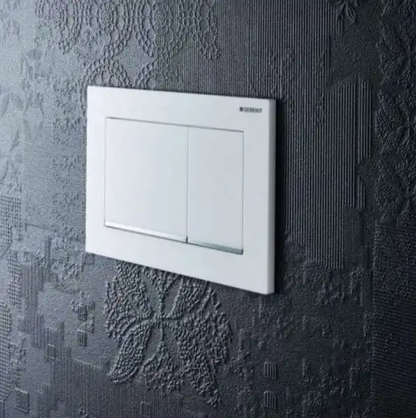 Клавиша смыва Geberit Sigma 30 115.883.KJ.1 Белый/хром фото 3