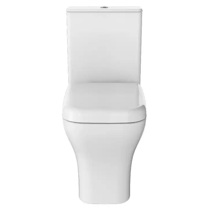 Унитаз компакт Vitra Polar Open-Back 9843B003-7201 с бачком и сиденьем Микролифт фото 2