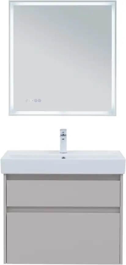 Тумба под раковину Aquanet Nova Lite 2.0 75 бежевый, 346323 фото 7