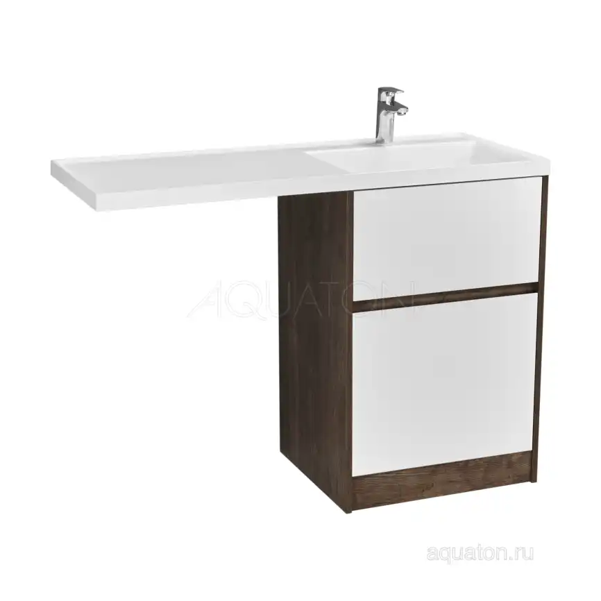 Фасад для тумбы Aquaton Лондри 60 Белый 1A274801LH010 фото 2