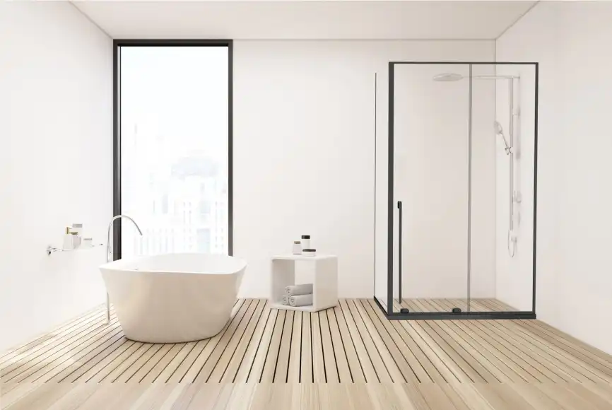 Душевой уголок Allen Brau Fantasy 150x90 3.11009.31 + 3.11013.31 черный матовый фото 5