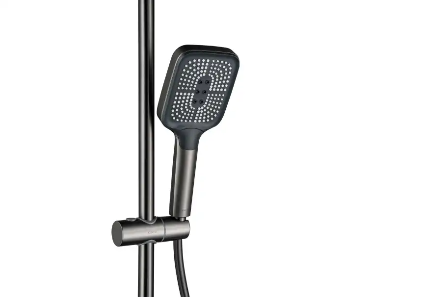 Душевая система Aquatek ПОЛАРИС AQ3040BGM, Оружейная сталь фото 11
