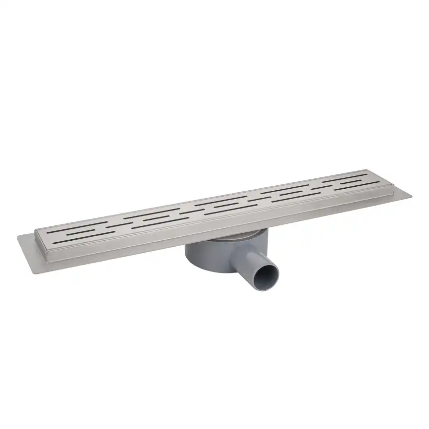 Душевой лоток Azario 70 см AZT3FT01700 с перфорированной решеткой, Хром матовый фото 1