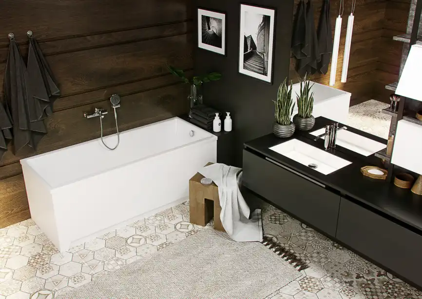 Акриловая ванна Aquatek Лайма 150х70, Eco-friendly LAI150-0000001, Белая фото 2