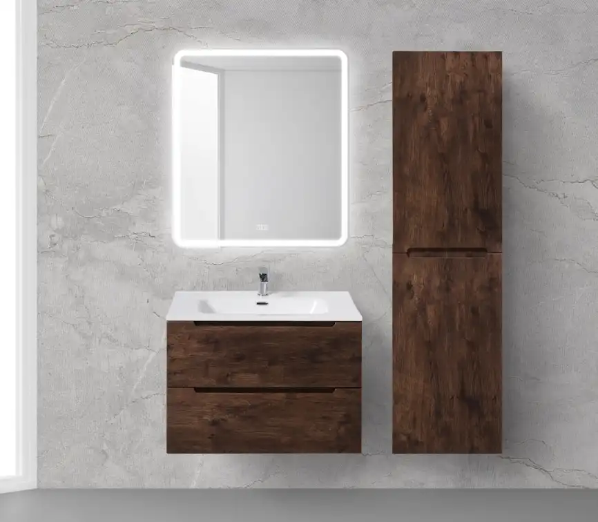 Зеркало BelBagno MARINO 70х80 SPC-MAR-700-800-LED-TCH-WARM с подстветкой, сенсорный выключатель, с подогревом фото 8