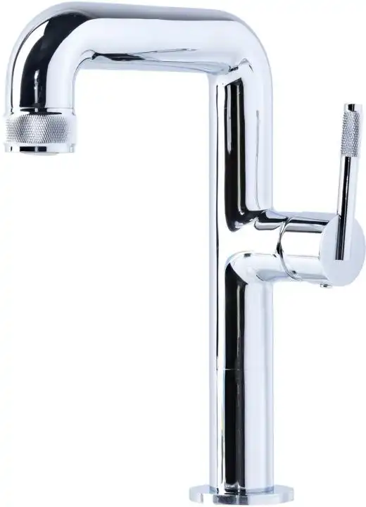 Смеситель для накладной раковины Allen Brau Reality 5.32002-00, однорычажный, высокий, Хром фото 1
